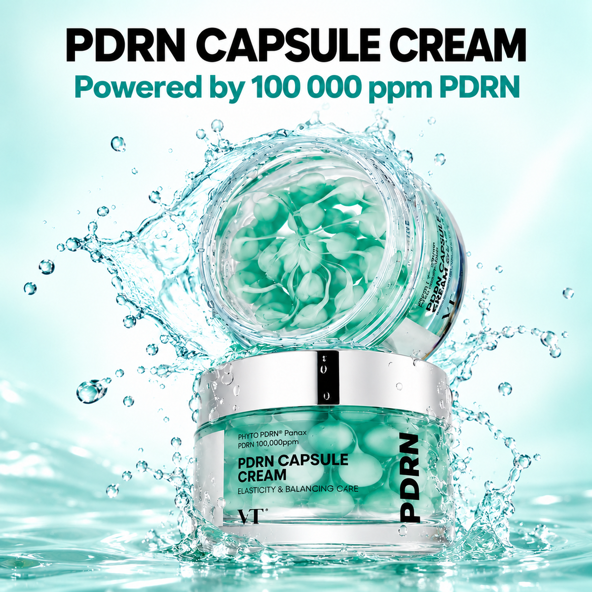PDRN Capsule Cream – Moisturizing Face Cream with 100,000 ppm PDRN & Peptides