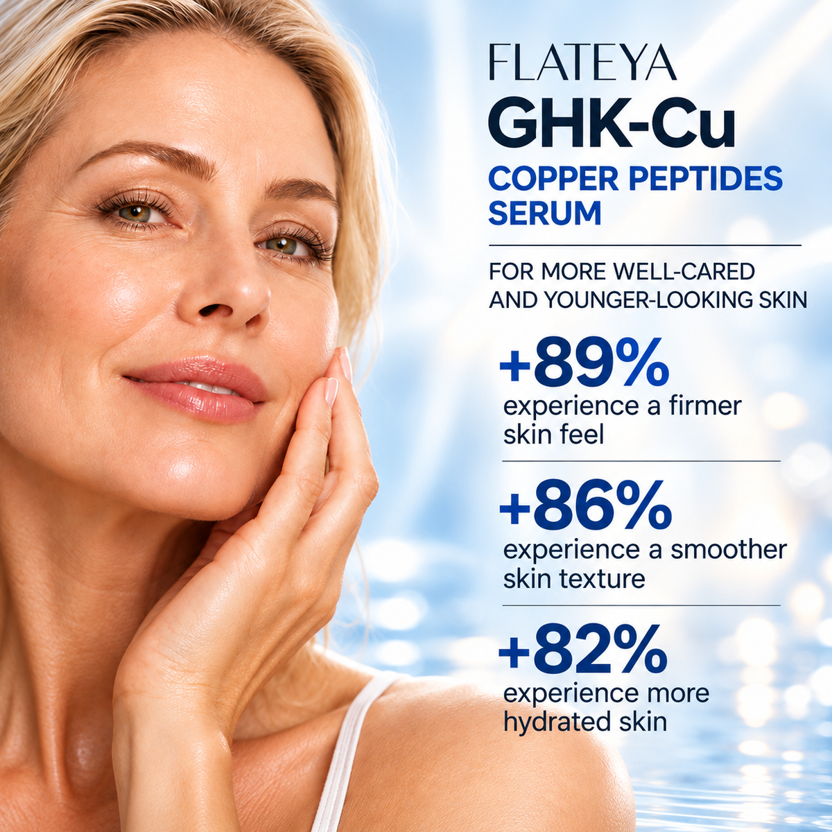 Hyaluronic Acid Facial Serum – Firming, Smoothing & Anti-Ageing Skincare – 30 ml