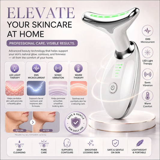Facial Contouring & Skin Firming Device – Face & Neck Sculpting Tool | SkinRevive™