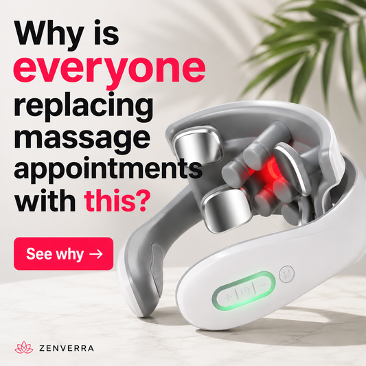 Cervical Neck Massager – Heated Neck & Shoulder Massage Device | CerviRest™