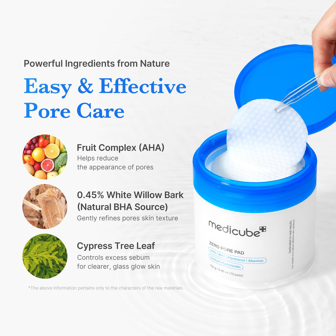 Medicube™ Zero Pore Toner Pads