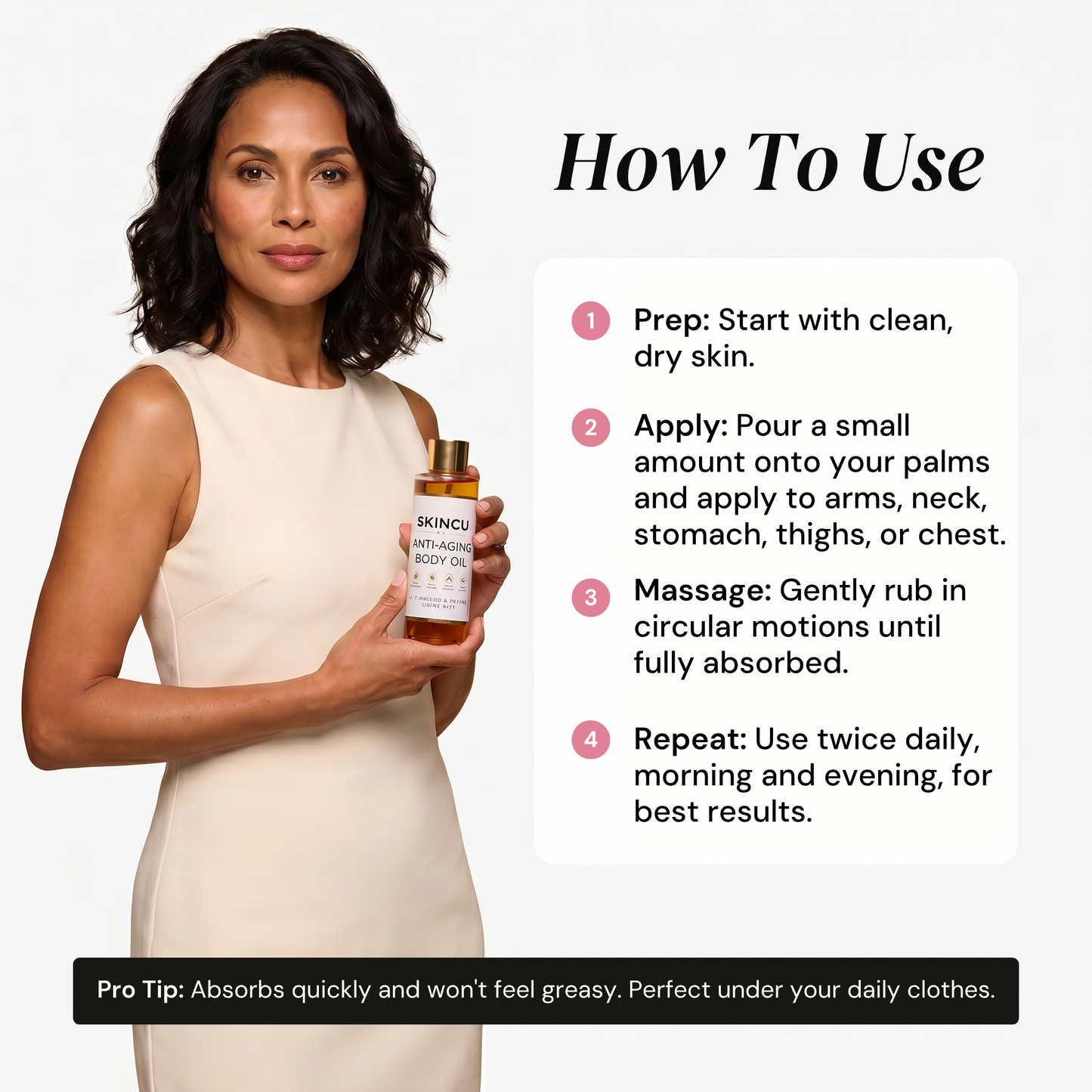 Skin Tightening & Firming Body Oil