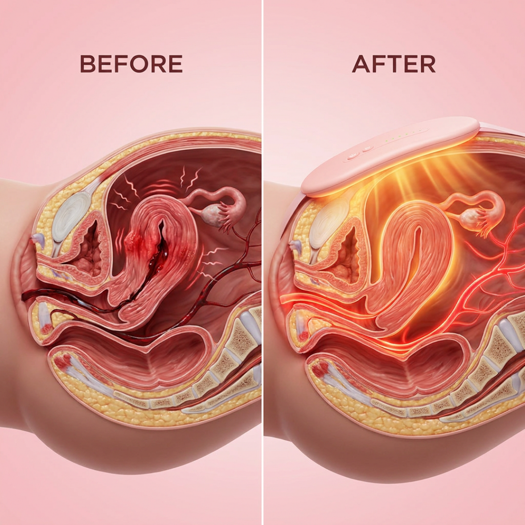Portable Menstrual Cramp Relief Heating Belt