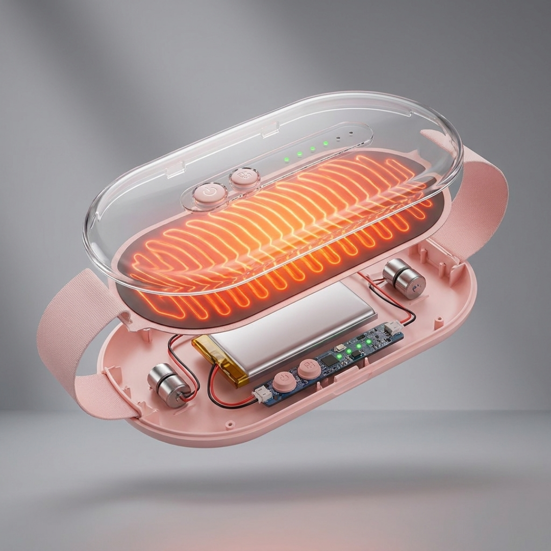 Portable Menstrual Cramp Relief Heating Belt