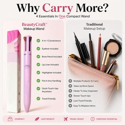 BeautyCraft™ Glam-On-The-Go Makeup Wand