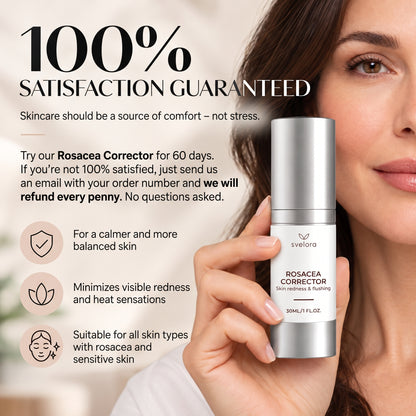 Rosacea Corrector Facial Serum for Redness & Sensitive Skin – 30 ml