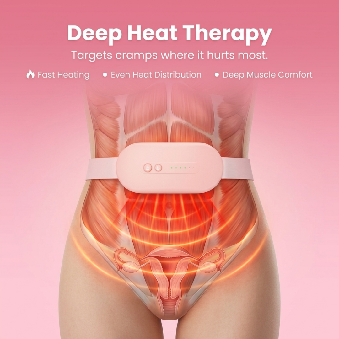 Portable Menstrual Cramp Relief Heating Belt