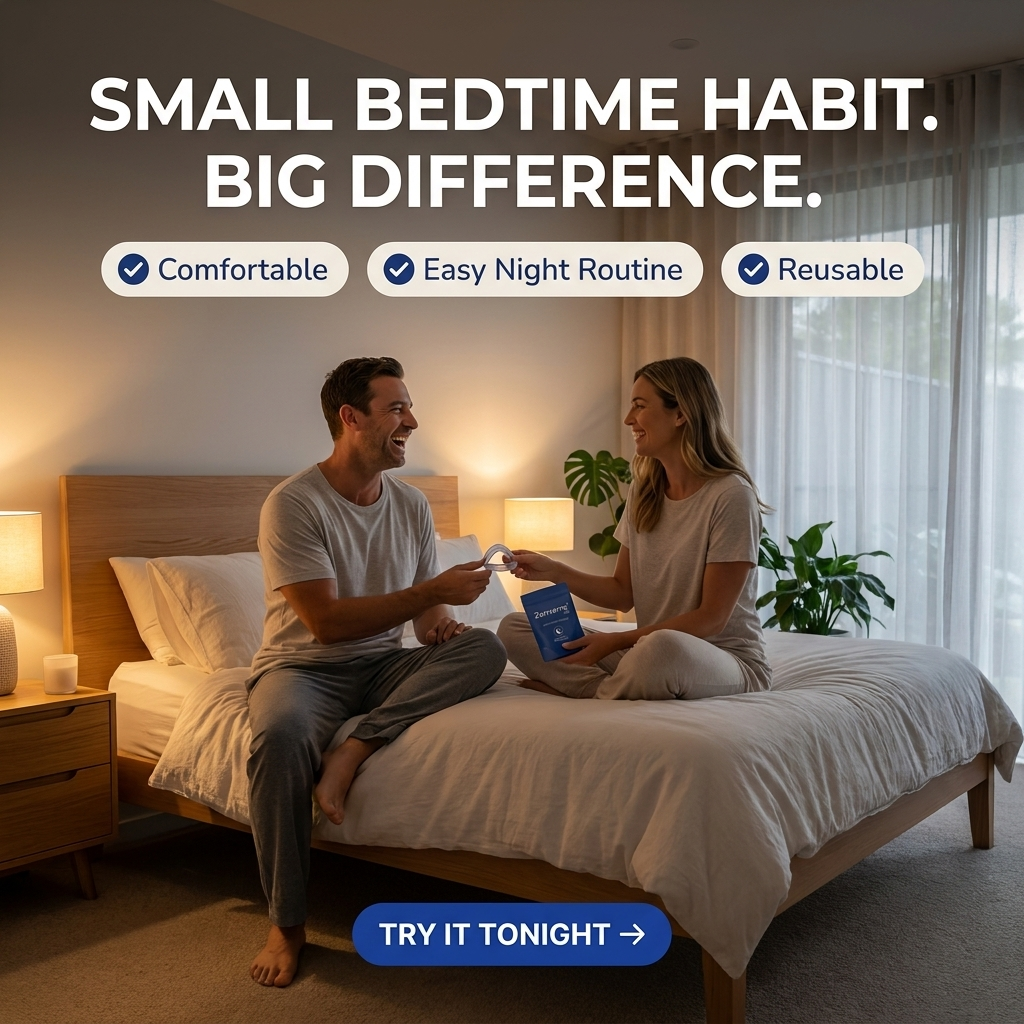 Anti-Snoring Mouthpiece | Adjustable Sleep Guard for Quieter Nights