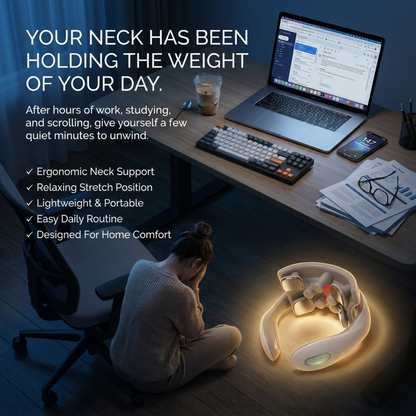 Cervical Neck Massager – Heated Neck & Shoulder Massage Device | CerviRest™