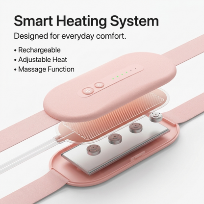 Portable Menstrual Cramp Relief Heating Belt