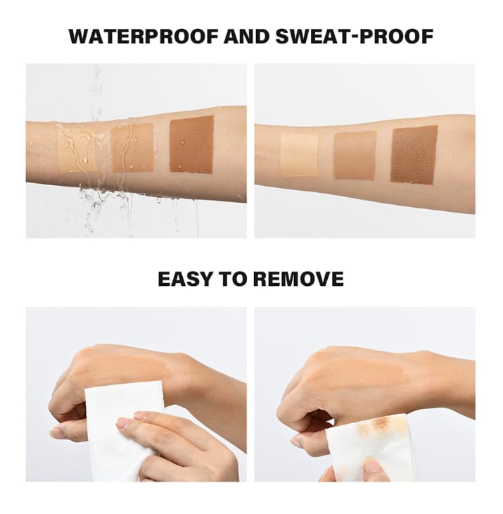 Body Coverage Makeup | Transfer-Resistant Formula