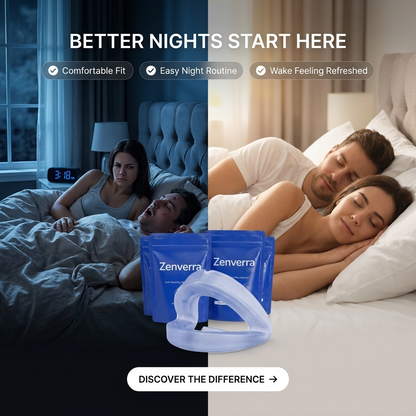 Anti-Snoring Mouthpiece | Adjustable Sleep Guard for Quieter Nights