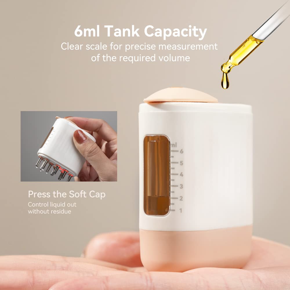 Electric Hair Oil Applicator & Scalp Massager – 6ml Rechargeable Scalp Care Device | RootInfuse™