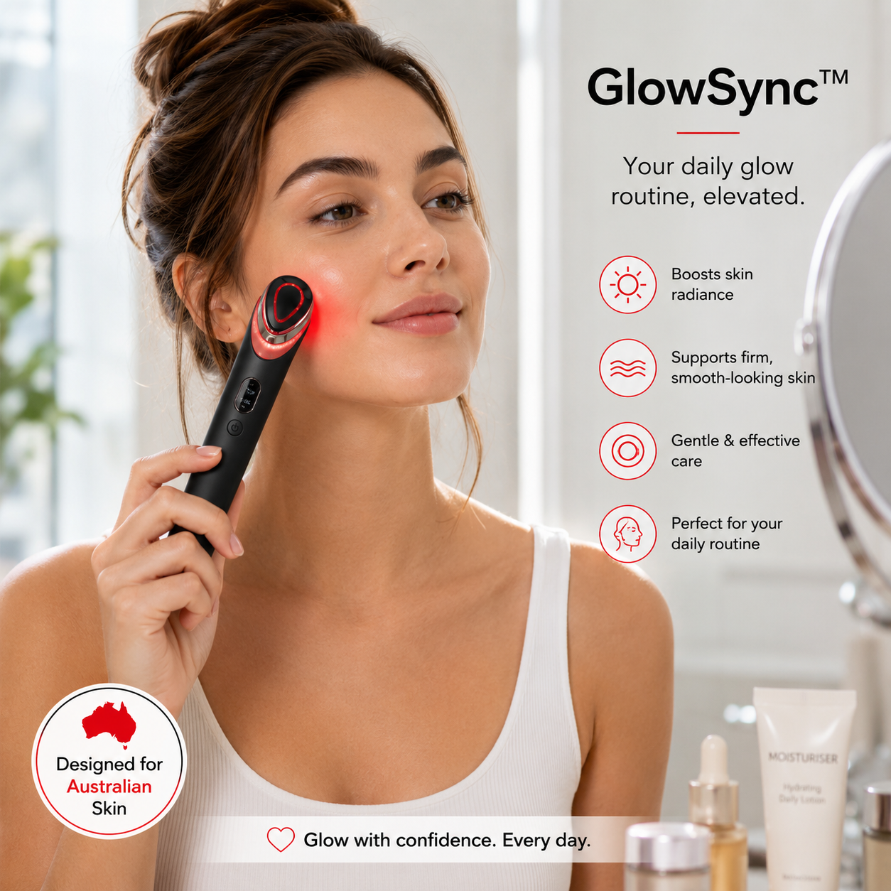 GlowSync™ 7-Colour Skin Renewal Tool