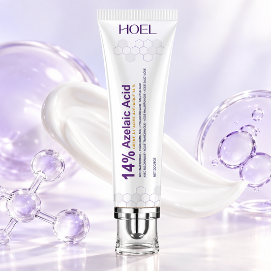 14% Azelaic Acid Face Cream – For Uneven Skin Tone, Pigmentation Marks & Impurities – 30 g
