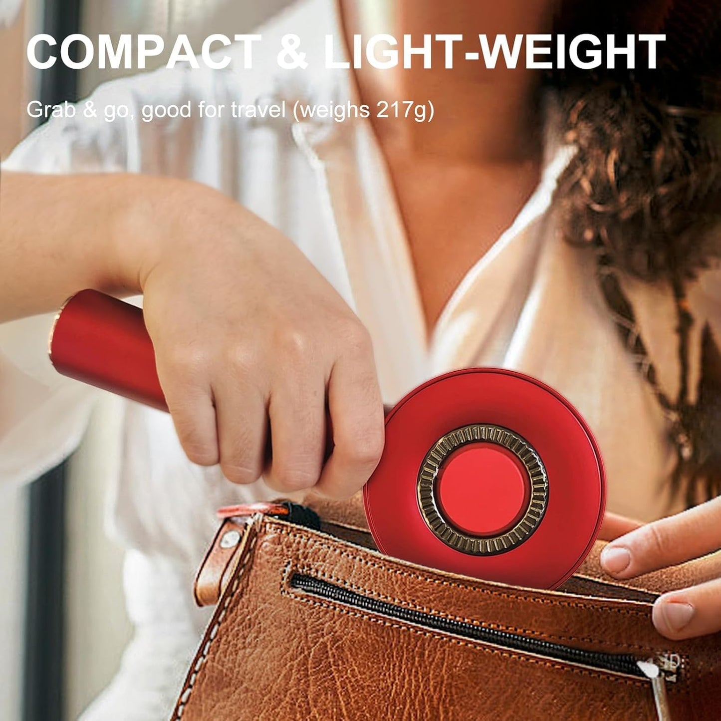 Electric Scalp Massager with Oil Applicator & Red Light – Rechargeable Hair Comb - ScalpGlow™