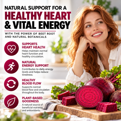 Beet Root 5-in-1 Complex – 10,000mg, 120 Capsules, 60-Day Supply