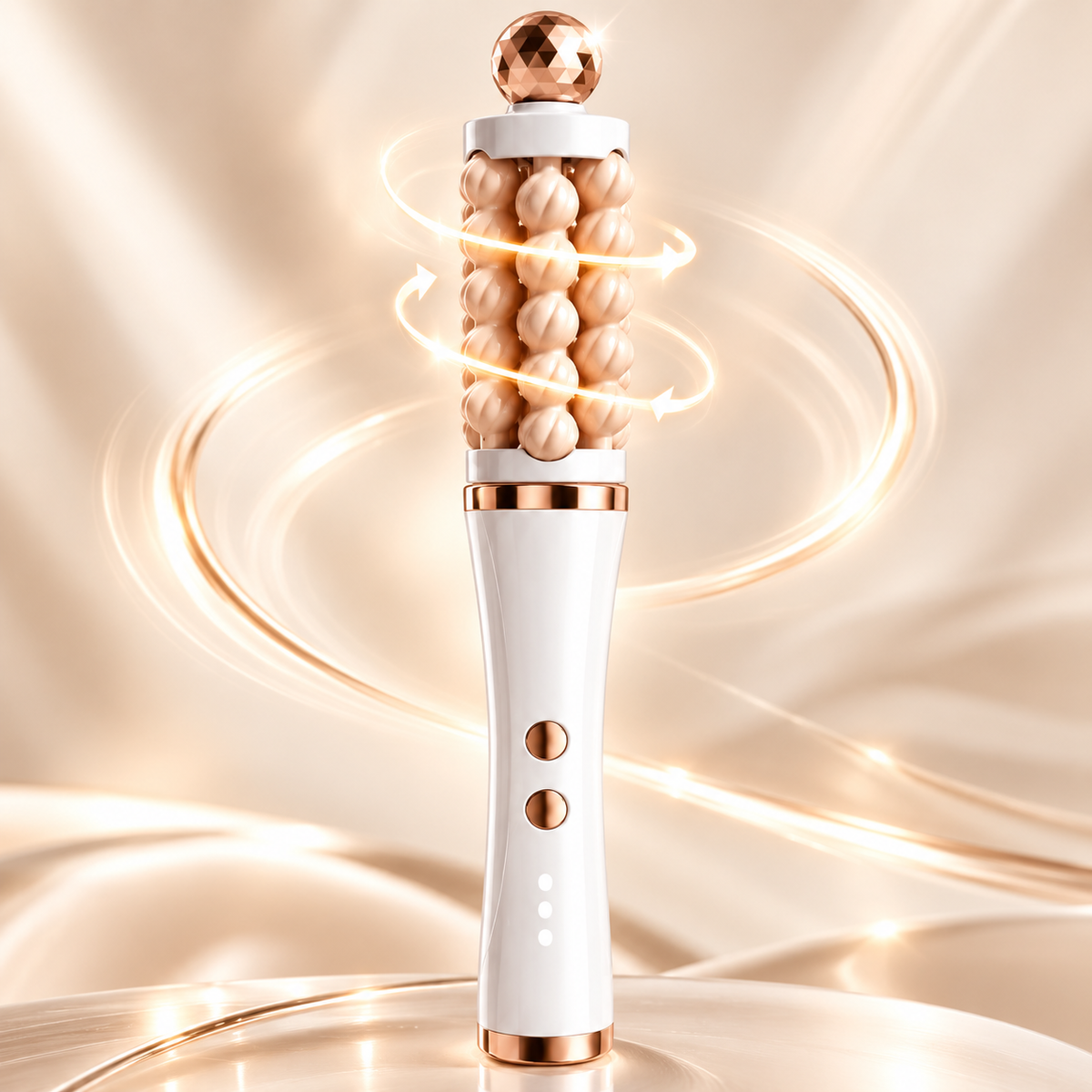 3D Facial Massage Roller – 3 Speeds & Rotation in Two Directions