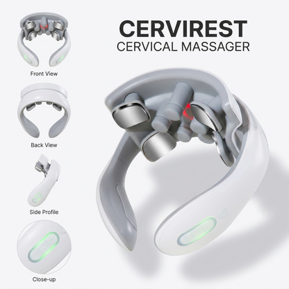 Cervical Neck Massager – Heated Neck & Shoulder Massage Device | CerviRest™