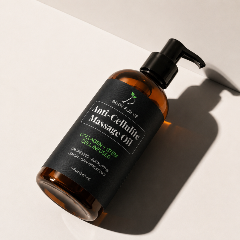 Body For Us Anti-Cellulite Massage Oil 240ml