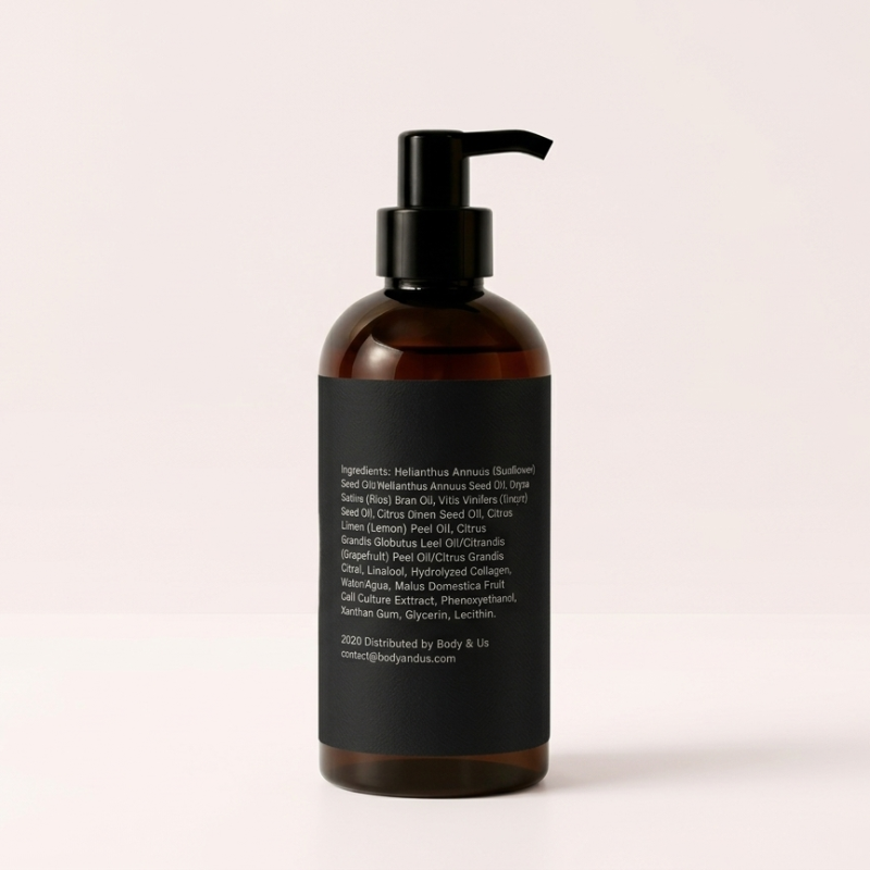 Body For Us Anti-Cellulite Massage Oil 240ml