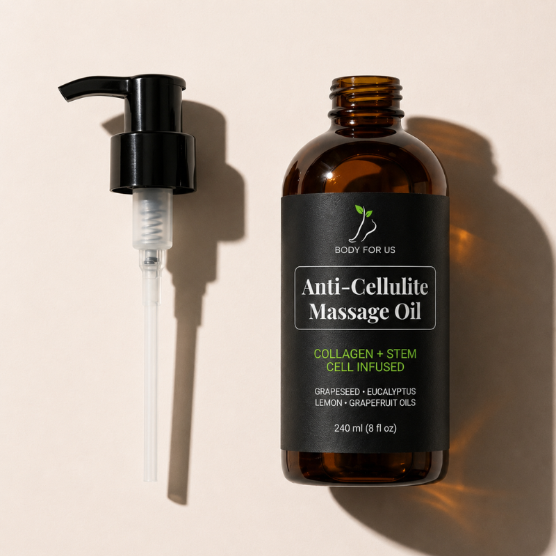 Body For Us Anti-Cellulite Massage Oil 240ml