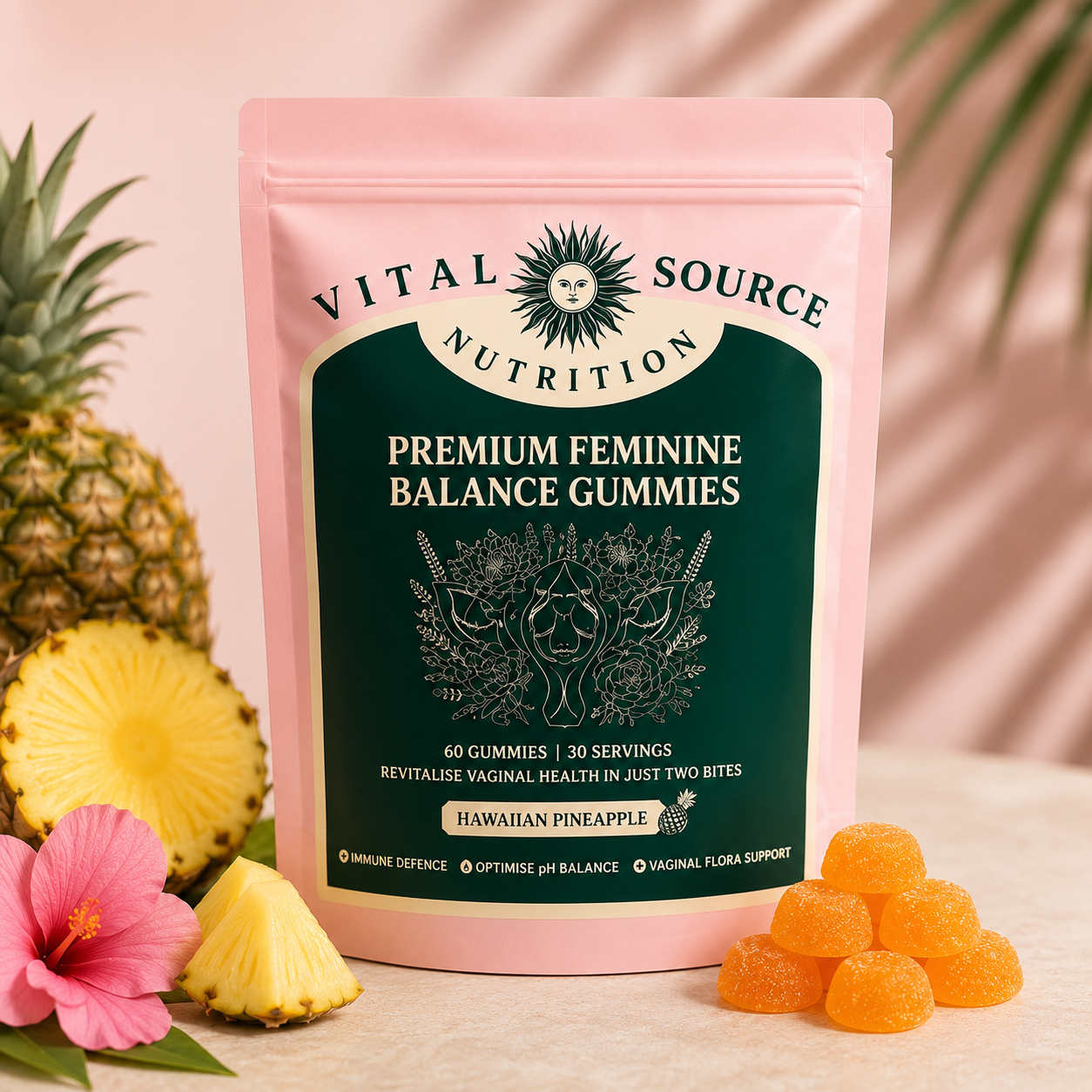 Vital Source™ Feminine Balance Probiotic Gummies