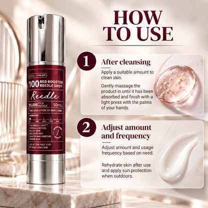 Red Booster Reedle Shot 100 – Face Serum with Cica & Hyaluronic Acid – 50 ml