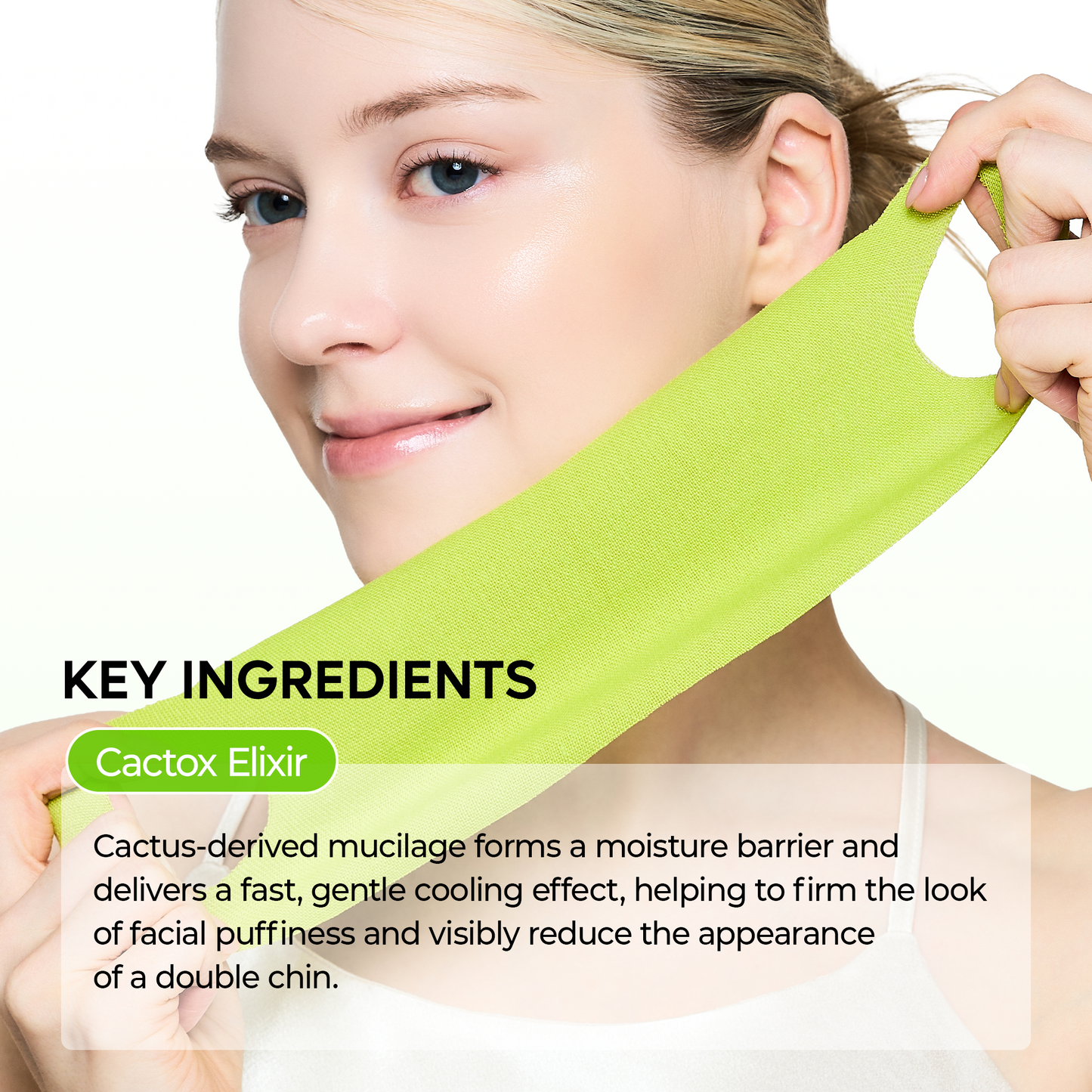 CACTOX V-Lifting Mewing Band 4EA - (4 Masks Included)