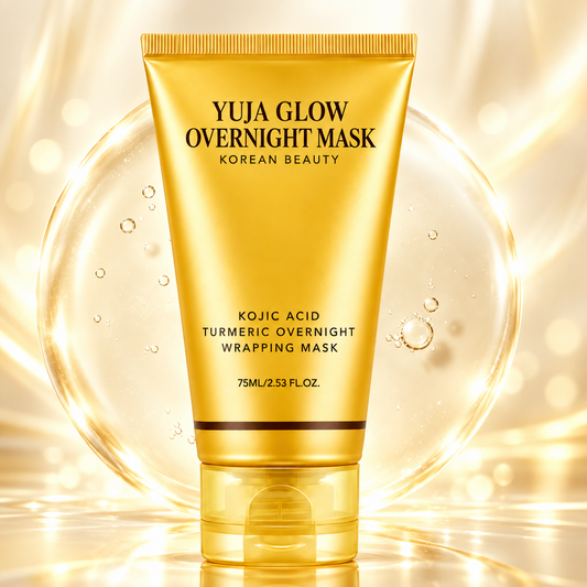 Kojic Acid Overnight Glow Wrapping Mask – Turmeric Brightening Peel-Off Face Mask – 75ml