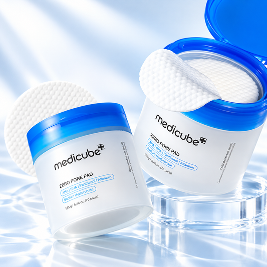 Medicube Zero Pore Pads – AHA BHA Exfoliating Toner Pads for Pores & Skin Texture – 70 Pads