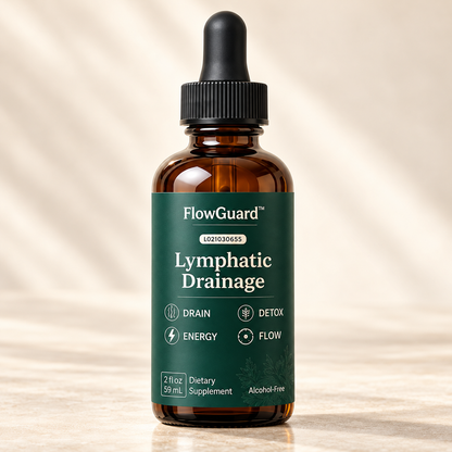 Lymphatic Support Herbal Drops – Astragalus, Burdock & Cleavers | FlowGuard™