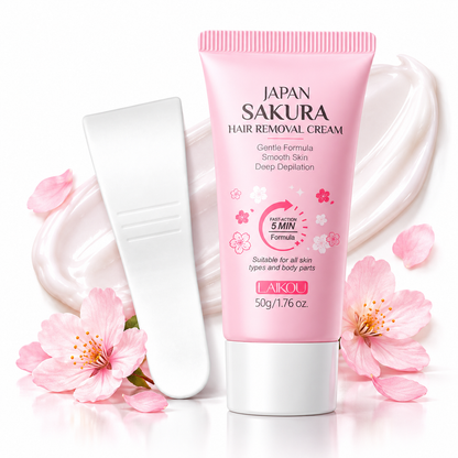 Japan Sakura Hair Removal Cream – Quick & Gentle Hair Removal 50 g