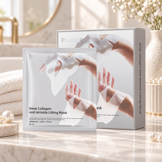 Deep Collagen Hydrating Face Mask – 5 Pack