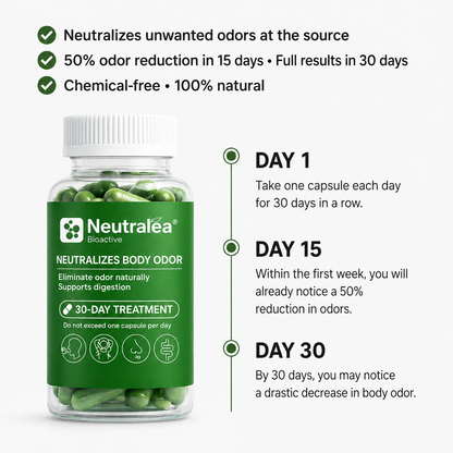 Neutralea™ Natural Anti-Odor Supplement