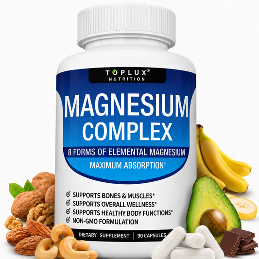 Magnesium Complex – 8 Forms of Magnesium – 90 Capsules
