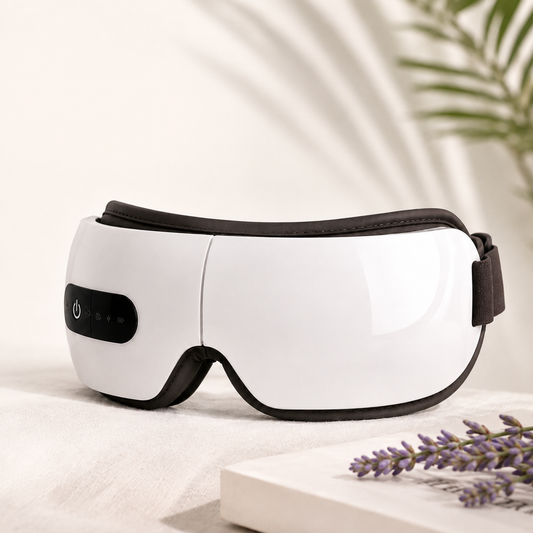 Heated Eye Massager – Heat, Massage & Music for Tired Eyes