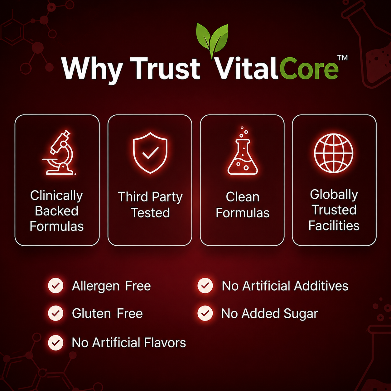 VitalCore Aged Odorless Garlic + CoQ10