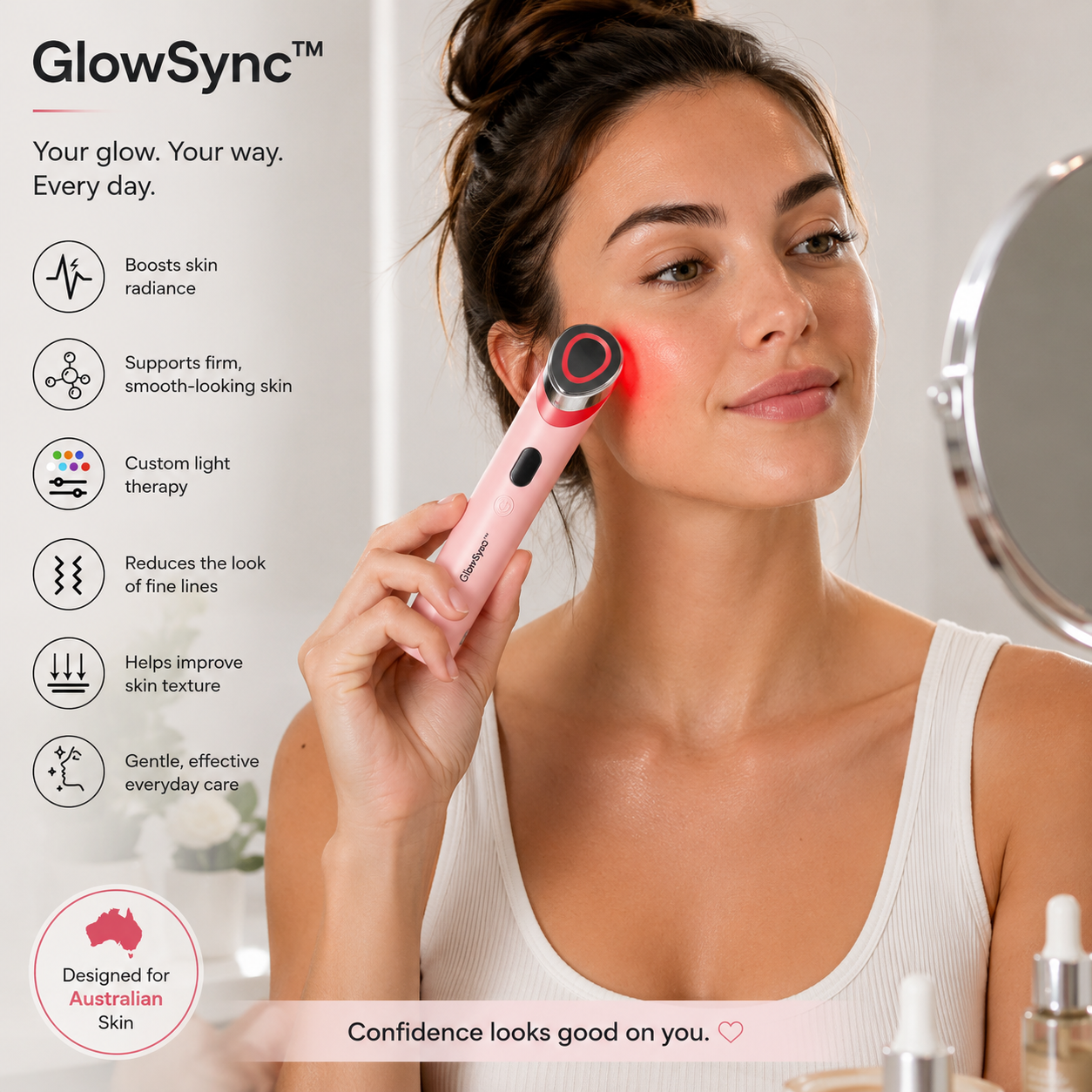 GlowSync™ 7-Colour Skin Renewal Tool