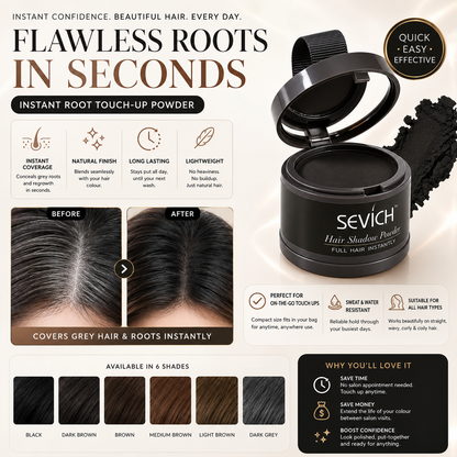 Sevich™ Hairline Coverage Touch-Up Powder