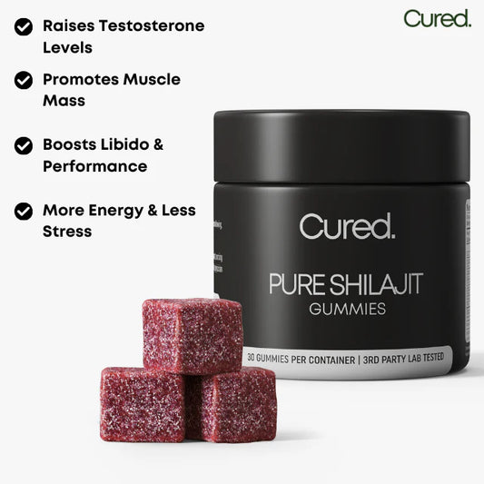 Sea Moss + Shilajit Gummies bundle for Men – Energy & Vitality 30 Day Bundle