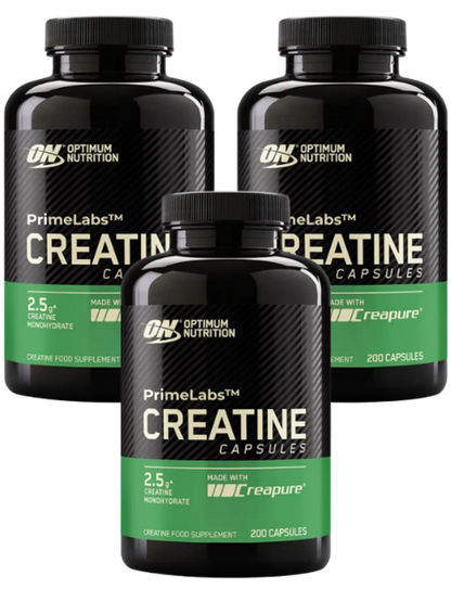 Creatine Monohydrate Capsules – 200 Capsules