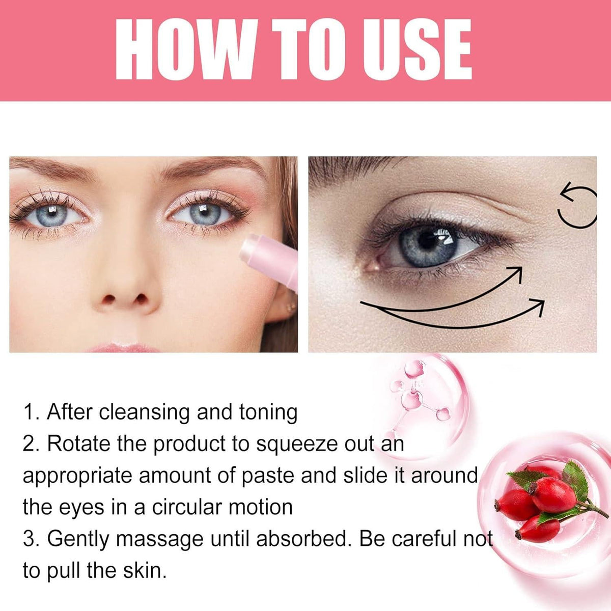 Anti-Aging Eye Cream – Caffeine & Arnica for Dark Circles & Puffiness