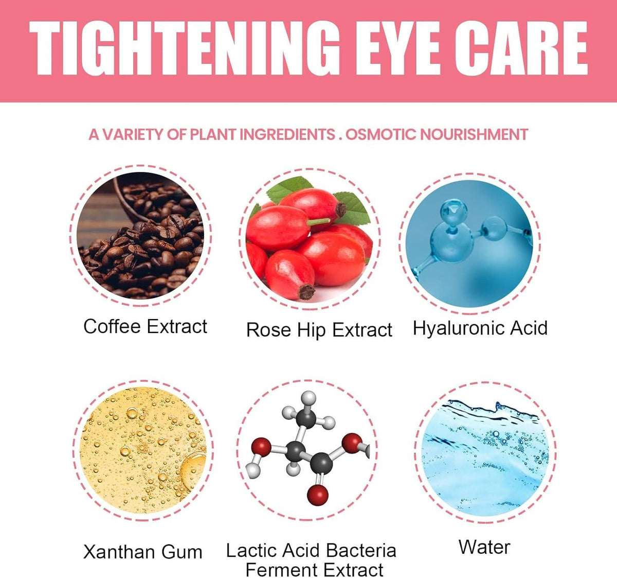 Anti-Aging Eye Cream – Caffeine & Arnica for Dark Circles & Puffiness