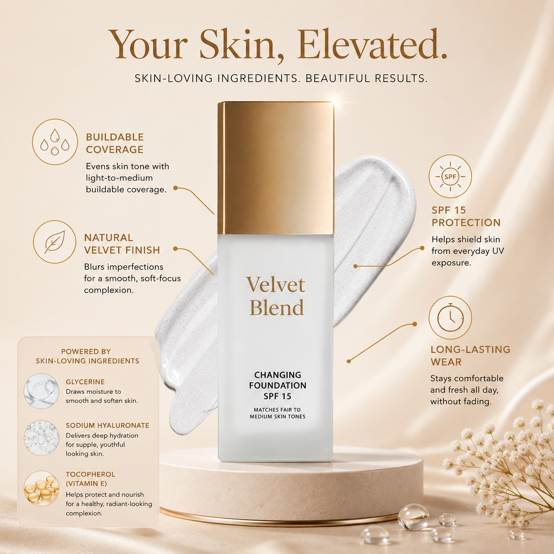 Velvet Blend™ Changing Foundation SPF 15