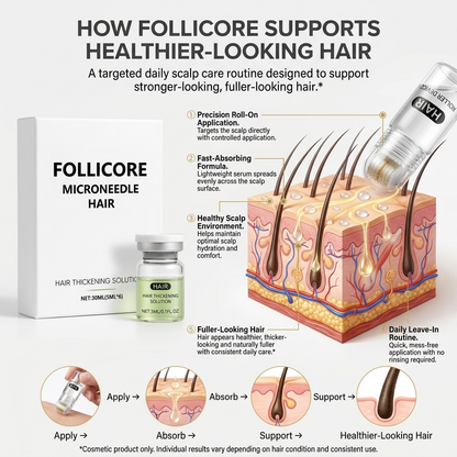 Follicore™ Micro-Needle Hair Treatment Kit
