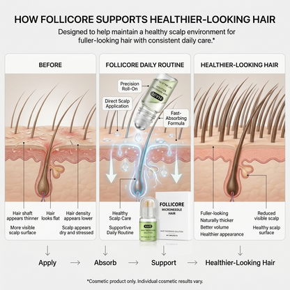 Follicore™ Micro-Needle Hair Treatment Kit