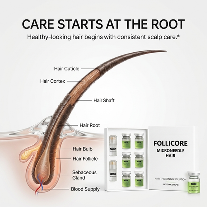 Follicore™ Micro-Needle Hair Treatment Kit