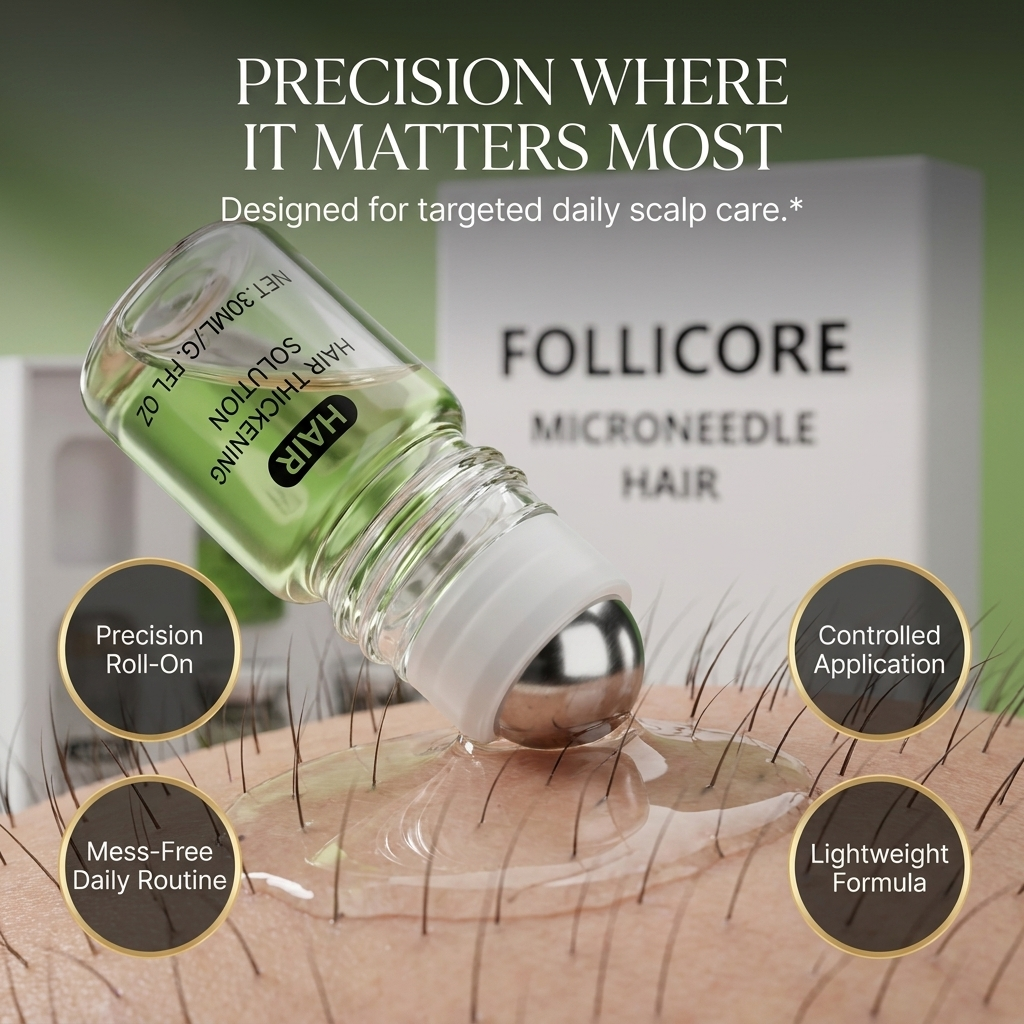Follicore™ Micro-Needle Hair Treatment Kit