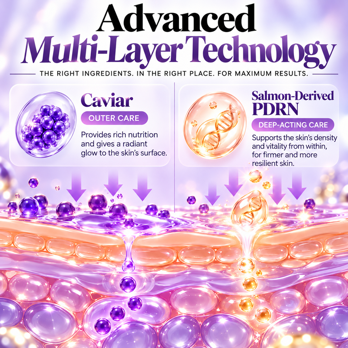 Biodance Caviar PDRN Capsule Cream – Face Cream with Caviar & PDRN for Firmer Skin, Radiance & Hydration